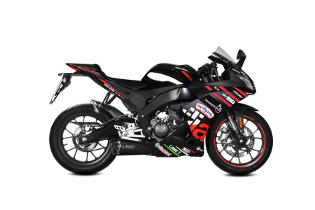 Sistem de evacuare complet 1x1 MIVV DELTA RACE A.022.LDRB Negru [1]