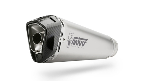 Piese moto - Sistem de evacuare complet 1x1 MIVV DELTA RACE A.022.LDRX Stainless steel