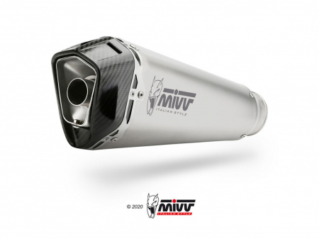 Piese moto - Sistem de evacuare complet 1x1 MIVV DELTA RACE B.035.LDRX otel inoxidabil