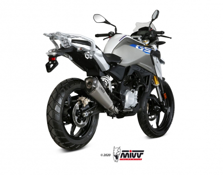 Sistem de evacuare complet 1x1 MIVV DELTA RACE B.035.LDRX otel inoxidabil [2]