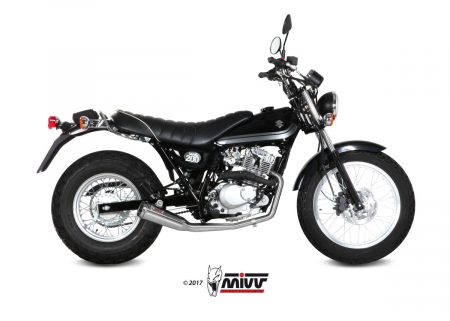 Sistem de evacuare complet 1x1 MIVV GHIBLI S.047.SGX otel inoxidabil [1]