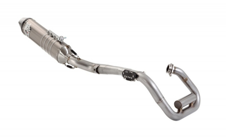 Piese moto - Sistem de evacuare complet 1x1 MIVV OVAL M.HO.026.S5C.F Full Titan / Capac Carbon