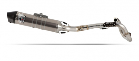 Piese moto - Sistem de evacuare complet 1x1 MIVV OVAL M.HO.032.SXC.F Otel inoxidabil / Capac Carbon