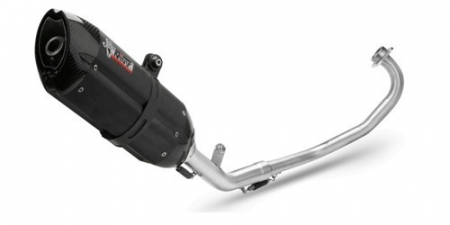 Piese moto - Sistem de evacuare complet 1x1 MIVV SUONO Y.047.L9 steel black