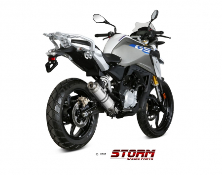 Sistem de evacuare complet 1x1 STORM GP B.035.LXS otel inoxidabil [2]