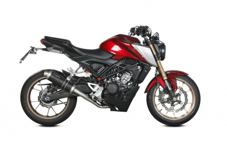 Sistem de evacuare complet 1x1 STORM GP H.077.LXSB Negru [1]