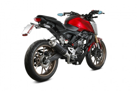 Sistem de evacuare complet 1x1 STORM GP H.077.LXSB Negru [2]