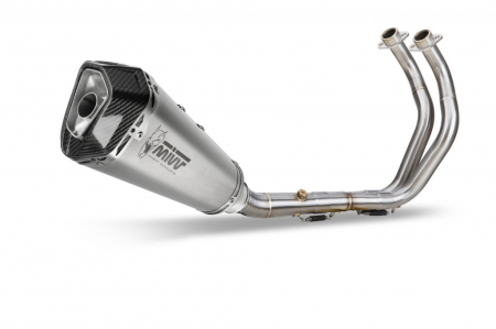 Piese moto - Sistem de evacuare complet 2x1 MIVV DELTA RACE Y.074.LDRX otel inoxidabil