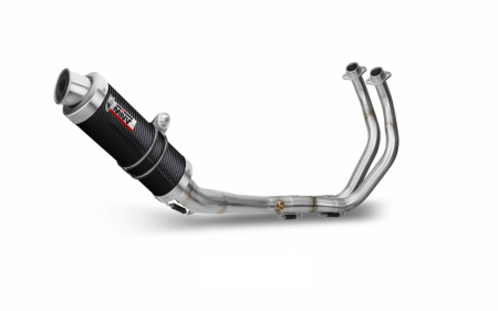 Piese moto - Sistem de evacuare complet 2x1 MIVV GP Y.045.L2SC Carbon with carbon cap