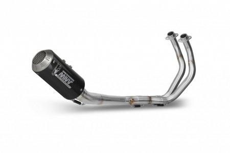 Piese moto - Sistem de evacuare complet 2x1 MIVV MK3 Y.045.SM3C Carbon