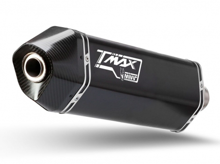Piese moto - Sistem de evacuare complet 2x1 MIVV SPEED EDGE Y.061.LRB negru otel