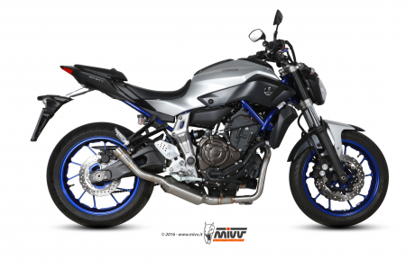 Sistem de evacuare complet 2x1 MIVV SPEED EDGE otel inoxidabil [1]