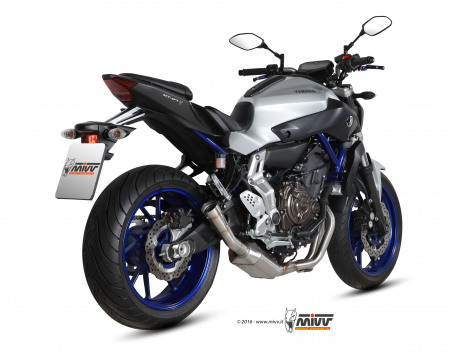 Sistem de evacuare complet 2x1 MIVV SPEED EDGE otel inoxidabil [2]