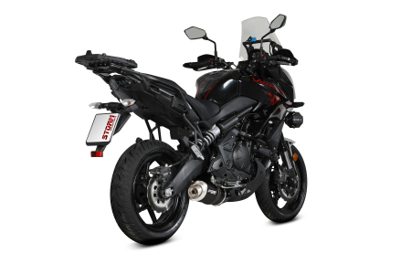 Sistem de evacuare complet 2x1 STORM OVAL K.055.LX1B Negru [2]