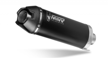 Piese moto - Sistem de evacuare complet 4x2x1 MIVV AK-1 H.094.KZK Black with carbon cap