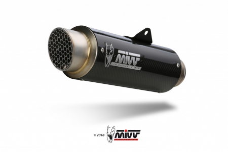 Piese moto - Sistem de evacuare complet 4x2x1 MIVV GPpro H.072.L2P Carbon