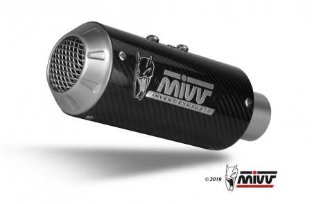 Evacuari - Sistem de evacuare complet 4x2x1 MIVV MK3 H.072.SM3C Carbon