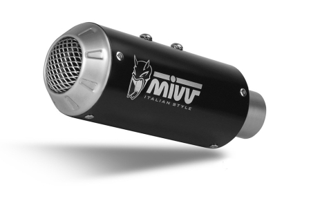 Piese moto - Sistem de evacuare complet 4x2x1 MIVV MK3 H.096.SM3B Negru