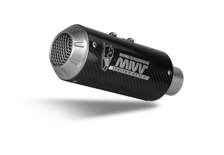 Piese moto - Sistem de evacuare complet 4x2x1 MIVV MK3 H.096.SM3C Carbon