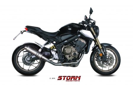 Sistem de evacuare complet 4x2x1 STORM GP H.072.LXS otel inoxidabil [1]
