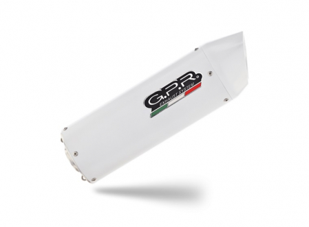 Sistem de evacuare complet GPR ALBUS CERAMIC CO.KTM.43.1.ALB White glossy including removable db killer [2]