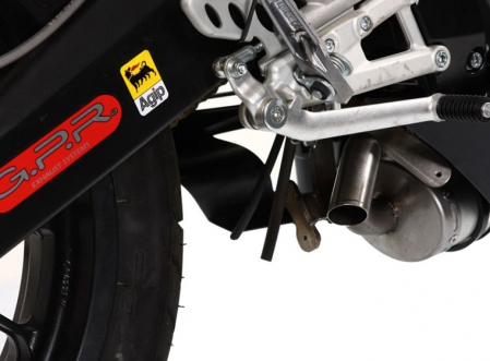 Sistem de evacuare complet GPR ALLUMINIO GHOST DB.26.AO Silver Anodized including removable db killer and catalyst [3]