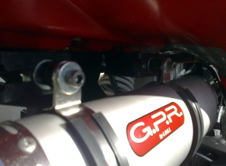 Sistem de evacuare complet GPR DEEPTONE CO.ATV.16.DE Brushed Stainless steel including removable db killer [5]