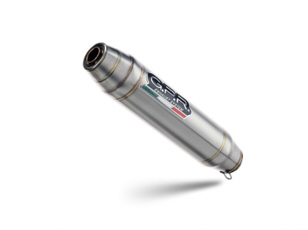 Piese moto - Sistem de evacuare complet GPR DEEPTONE E5.CO.Y.218.CAT.DE Brushed Stainless steel including removable db killer and catalyst