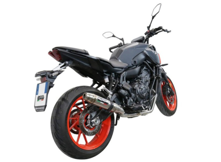 Sistem de evacuare complet GPR DEEPTONE INOX Y.190.RACE.DE Brushed Stainless steel including removable db killer [6]