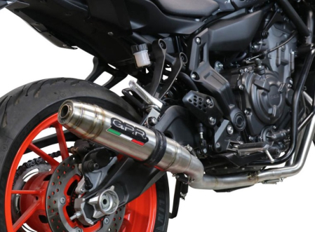 Sistem de evacuare complet GPR DEEPTONE INOX Y.190.RACE.DE Brushed Stainless steel including removable db killer [7]