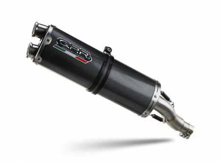 Sistem de evacuare complet GPR DUAL YA.CAT.11.DUAL.PO Carbon look including removable db killer and catalyst [1]