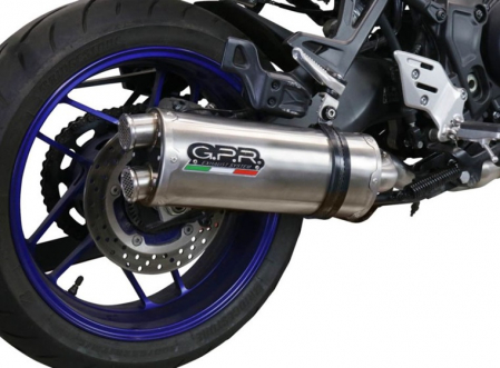 Sistem de evacuare complet GPR DUAL YA.CAT.11.DUAL.IO Brushed Stainless steel including removable db killer and catalyst [6]