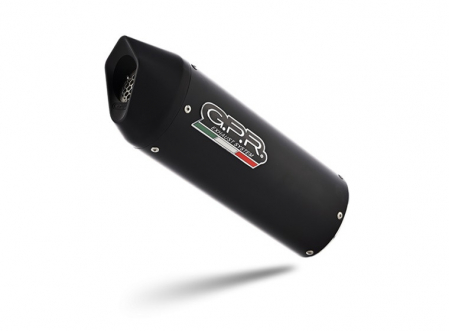 Piese moto - Sistem de evacuare complet GPR FURORE EVO4 E4.CO.Y.201.1.CAT.FNE4 Matte Black including removable db killer and catalyst