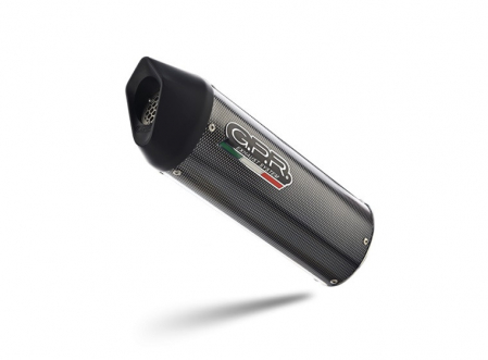 Piese moto - Sistem de evacuare complet GPR FURORE EVO4 E5.CO.K.186.CAT.FP4 Matte Black including removable db killer and catalyst