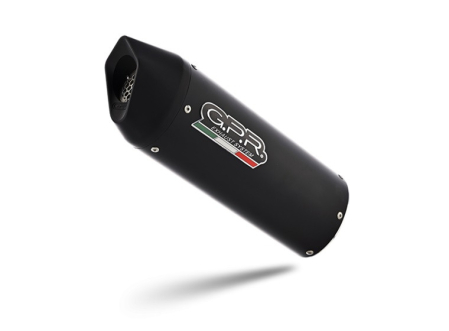 Piese moto - Sistem de evacuare complet GPR FURORE EVO4 E4.Y.190.CAT.FNE4 Matte Black including removable db killer and catalyst