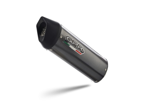 Piese moto - Sistem de evacuare complet GPR FURORE EVO4 E5.Y.225.CAT.FP4 Matte Black including removable db killer and catalyst