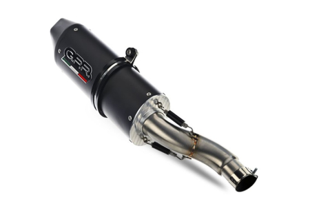 Sistem de evacuare complet GPR FURORE NERO CO.Y.181.2.RACEDB.FUNE Matte Black including removable db killer [4]