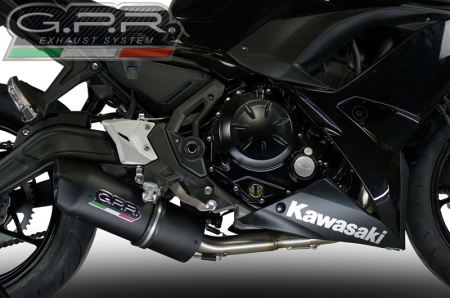 Sistem de evacuare complet GPR FURORE NERO E4.CO.K.161.CAT.FUNE Matte Black including removable db killer and catalyst [6]