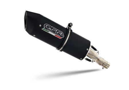 Piese moto - Sistem de evacuare complet GPR FURORE NERO E5.CO.K.169.CAT.FUNE Matte Black including removable db killer and catalyst