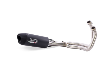 Sistem de evacuare complet GPR FURORE NERO E5.Y.227.1.CAT.FUNE Matte Black including removable db killer and catalyst [1]