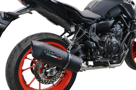 Sistem de evacuare complet GPR FURORE NERO Y.225.RACEDB.FUNE Matte Black including removable db killer [8]