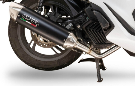 Sistem de evacuare complet GPR FURORE-X SCOOTER PI.6.FXSC Matte Black including removable db killer [1]