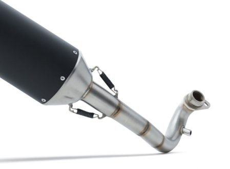 Sistem de evacuare complet GPR FURORE-X SCOOTER YA.12.FXSC Matte Black including removable db killer and catalyst [1]