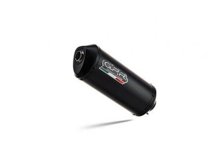 Piese moto - Sistem de evacuare complet GPR GHISA CO.S.128.GHI Matte Black including removable db killer