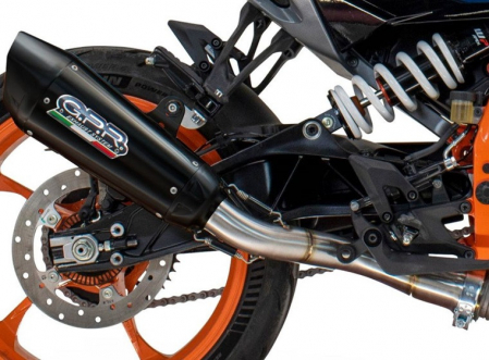 Piese moto - Sistem de evacuare complet GPR GPR-REVO CO.K.198.CAT.GPRBLTIT Titanium Matte Black including full line,db killer and catalyst compliant for inspection