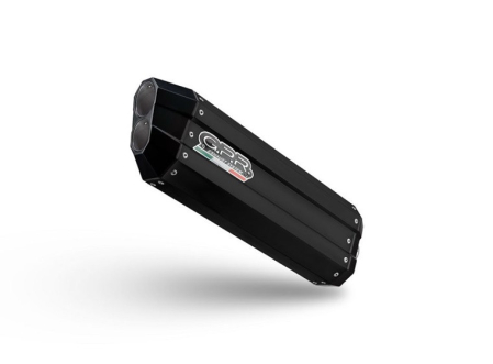 Piese moto - Sistem de evacuare complet GPR HYPER SONIC KT.106.HYSOBLK Matte Black including removable db killer and catalyst