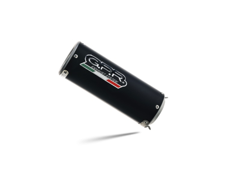 Sistem de evacuare complet GPR M3 Black Titanium E5.CO.Y.230.1.CAT.M3.BT Matte Black including removable db killer and catalyst pentru YAMAHA Tracer 9 2025-2026 [1]