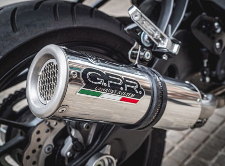 Sistem de evacuare complet GPR M3 E5.CO.Y.219.CAT.M3.INOX Brushed Stainless steel including removable db killer and catalyst [7]