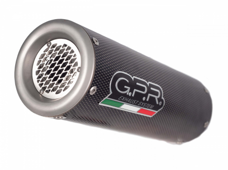 Piese moto - Sistem de evacuare complet GPR M3 E4.S.200.CAT.M3.PP Brushed Stainless steel including removable db killer and catalyst