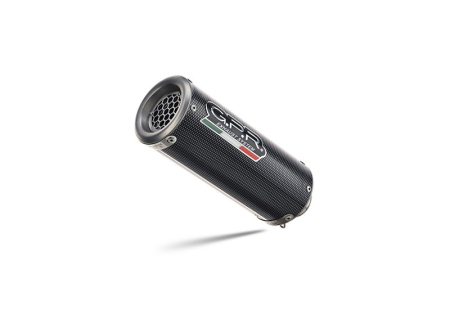 Piese moto - Sistem de evacuare complet GPR M3 E5.CO.K.172.2.CAT.M3.BT Matte Black including removable db killer and catalyst
